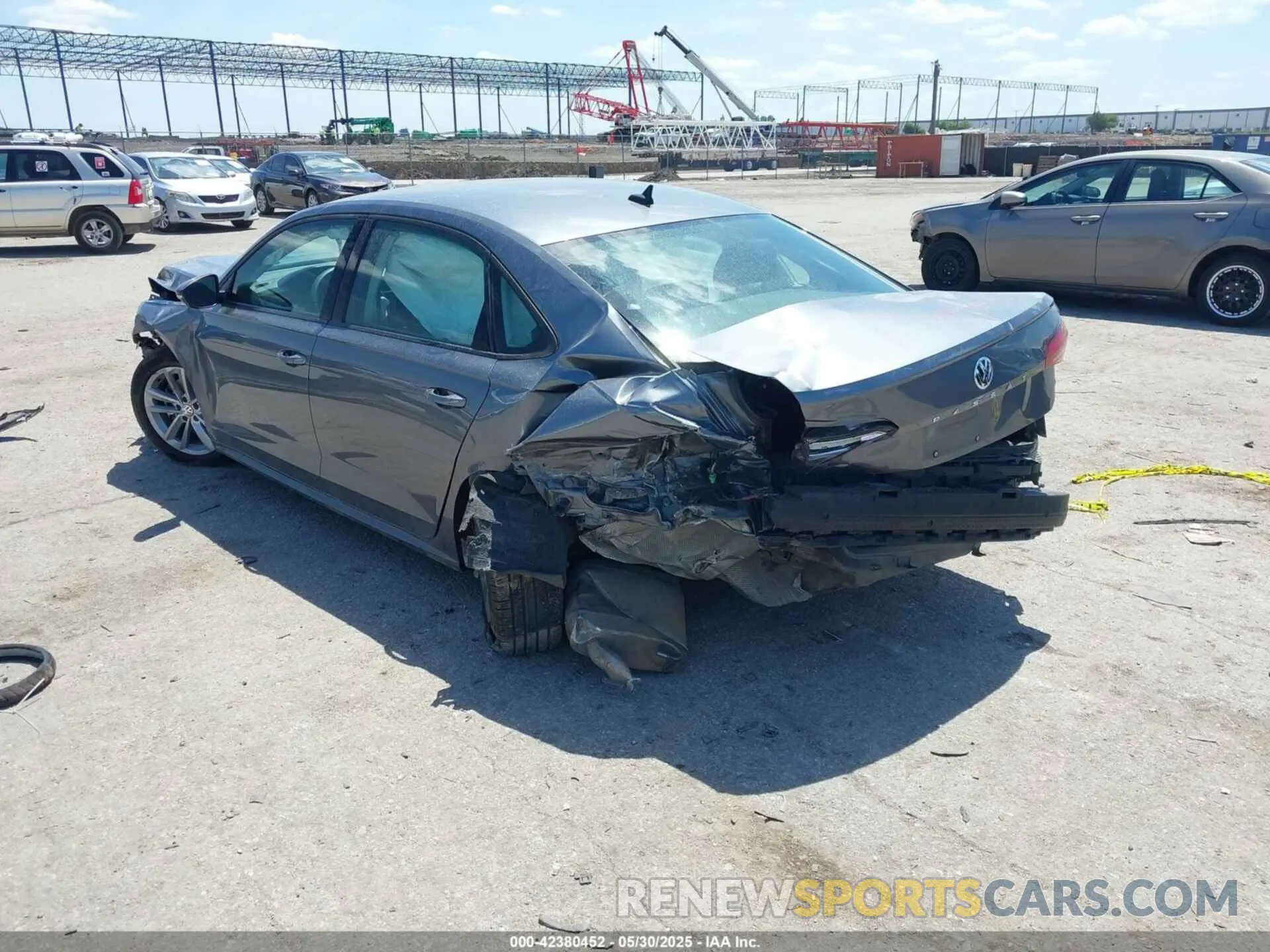 3 Photograph of a damaged car 1VWAA7A36MC000511 VOLKSWAGEN PASSAT 2021