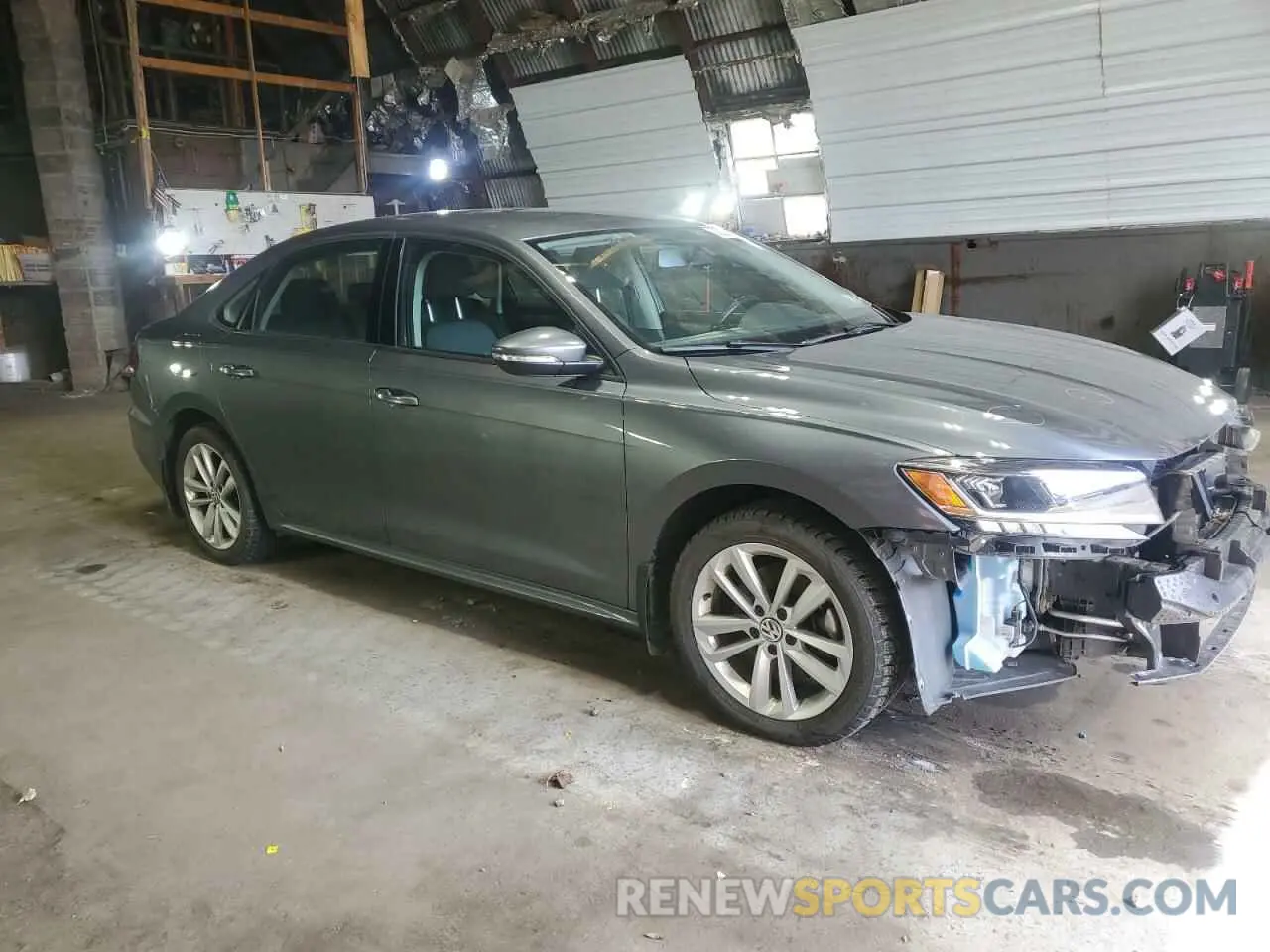 4 Photograph of a damaged car 1VWAA7A36MC014084 VOLKSWAGEN PASSAT 2021
