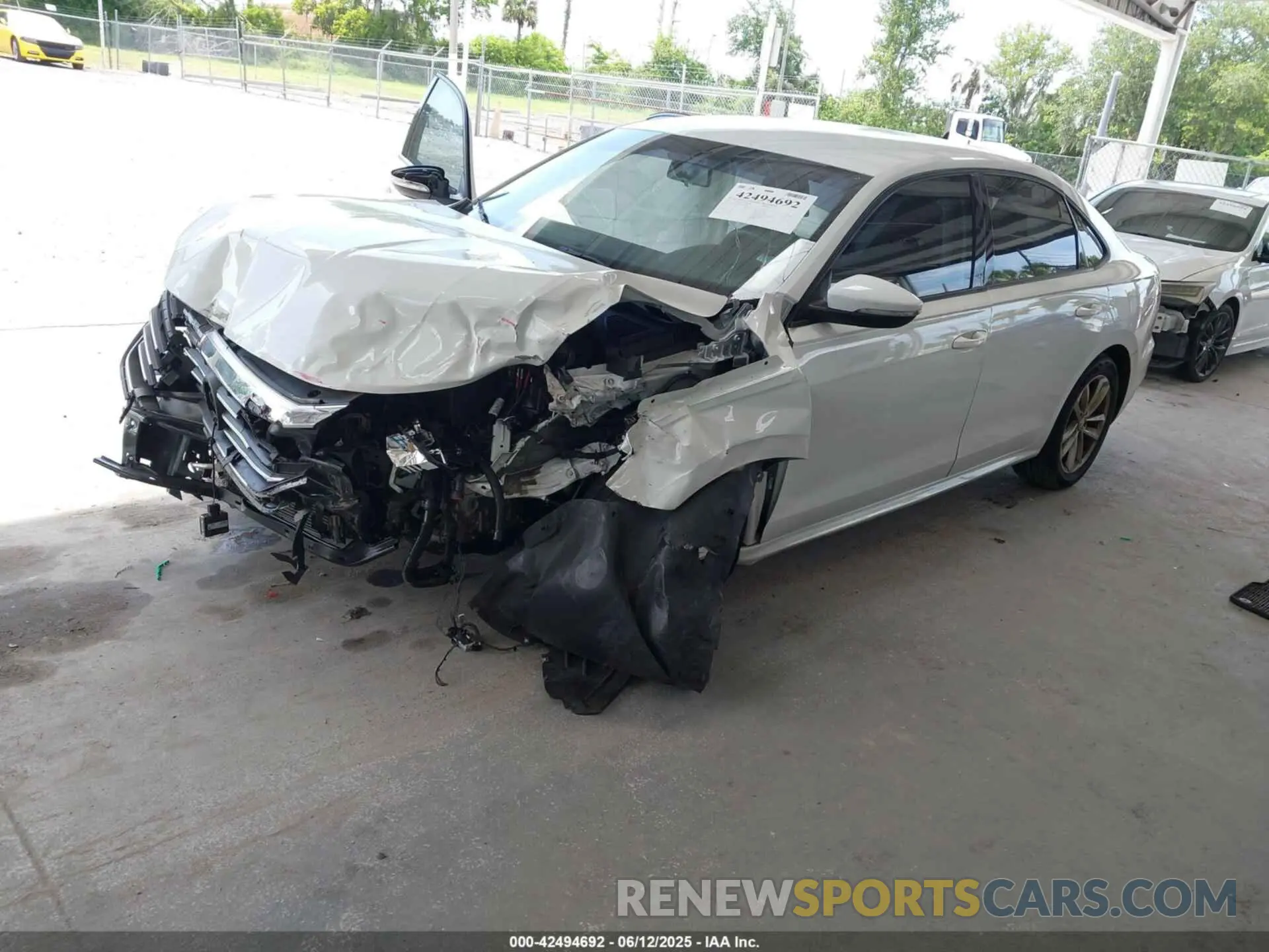 2 Photograph of a damaged car 1VWAA7A39MC015312 VOLKSWAGEN PASSAT 2021