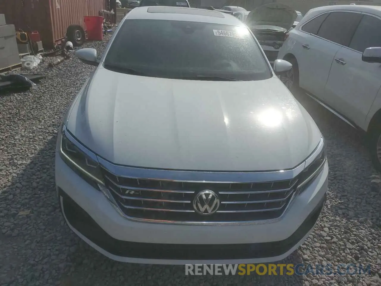 5 Photograph of a damaged car 1VWMA7A30MC015034 VOLKSWAGEN PASSAT 2021