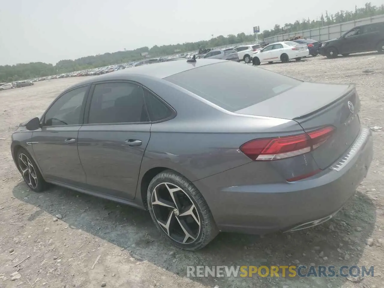 2 Photograph of a damaged car 1VWMA7A32MC008439 VOLKSWAGEN PASSAT 2021