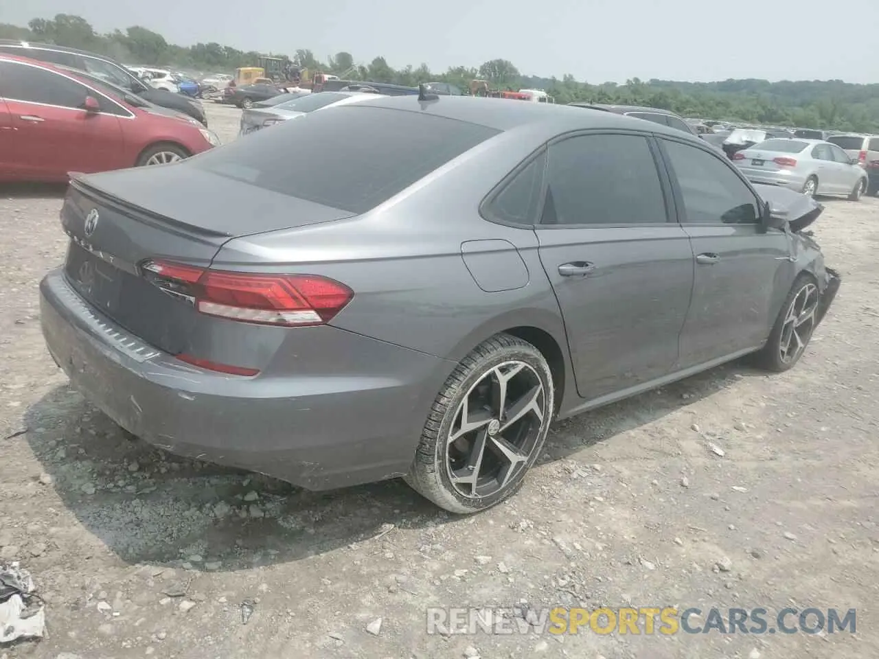 3 Photograph of a damaged car 1VWMA7A32MC008439 VOLKSWAGEN PASSAT 2021