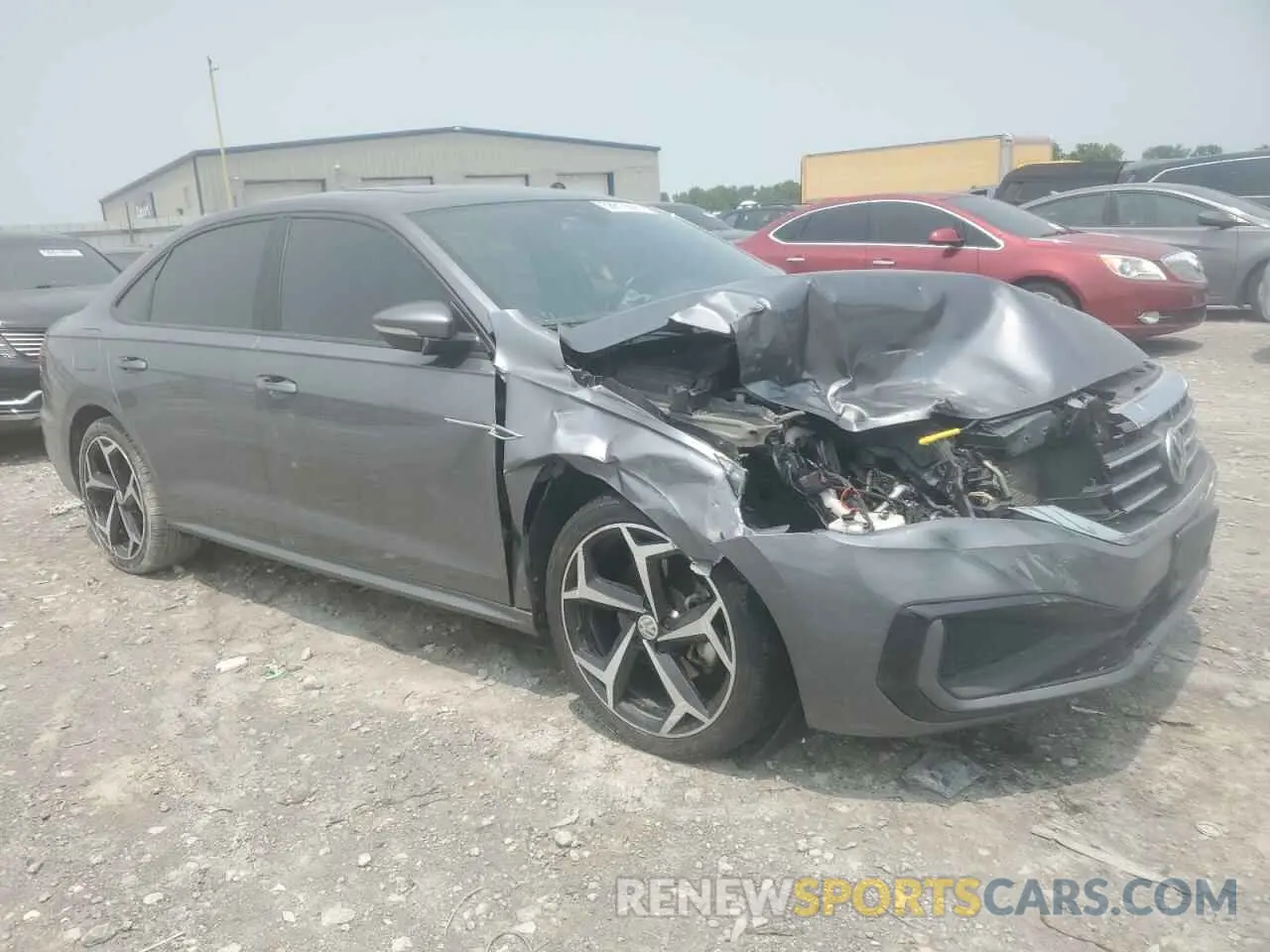 4 Photograph of a damaged car 1VWMA7A32MC008439 VOLKSWAGEN PASSAT 2021