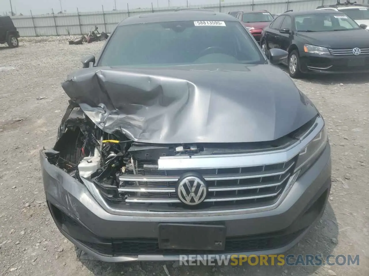 5 Photograph of a damaged car 1VWMA7A32MC008439 VOLKSWAGEN PASSAT 2021