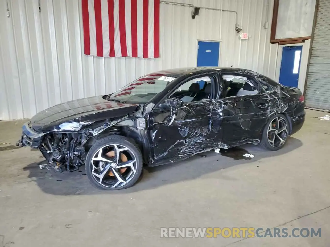 1 Photograph of a damaged car 1VWMA7A36MC002983 VOLKSWAGEN PASSAT 2021