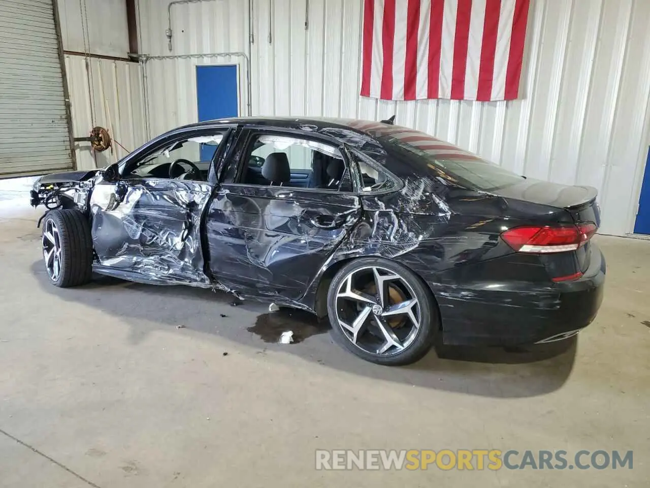 2 Photograph of a damaged car 1VWMA7A36MC002983 VOLKSWAGEN PASSAT 2021