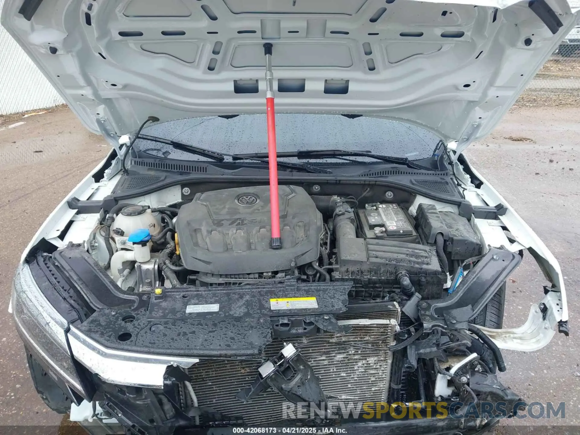 10 Photograph of a damaged car 1VWMA7A36MC014597 VOLKSWAGEN PASSAT 2021