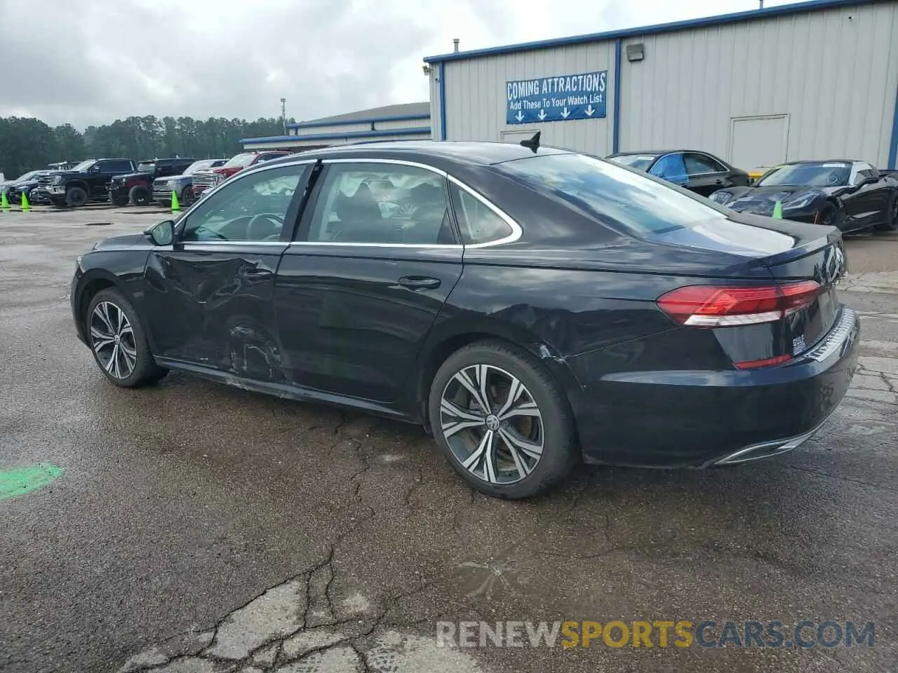 2 Photograph of a damaged car 1VWSA7A30MC006535 VOLKSWAGEN PASSAT 2021