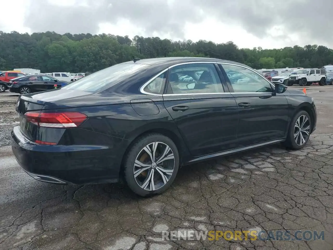 3 Photograph of a damaged car 1VWSA7A30MC006535 VOLKSWAGEN PASSAT 2021
