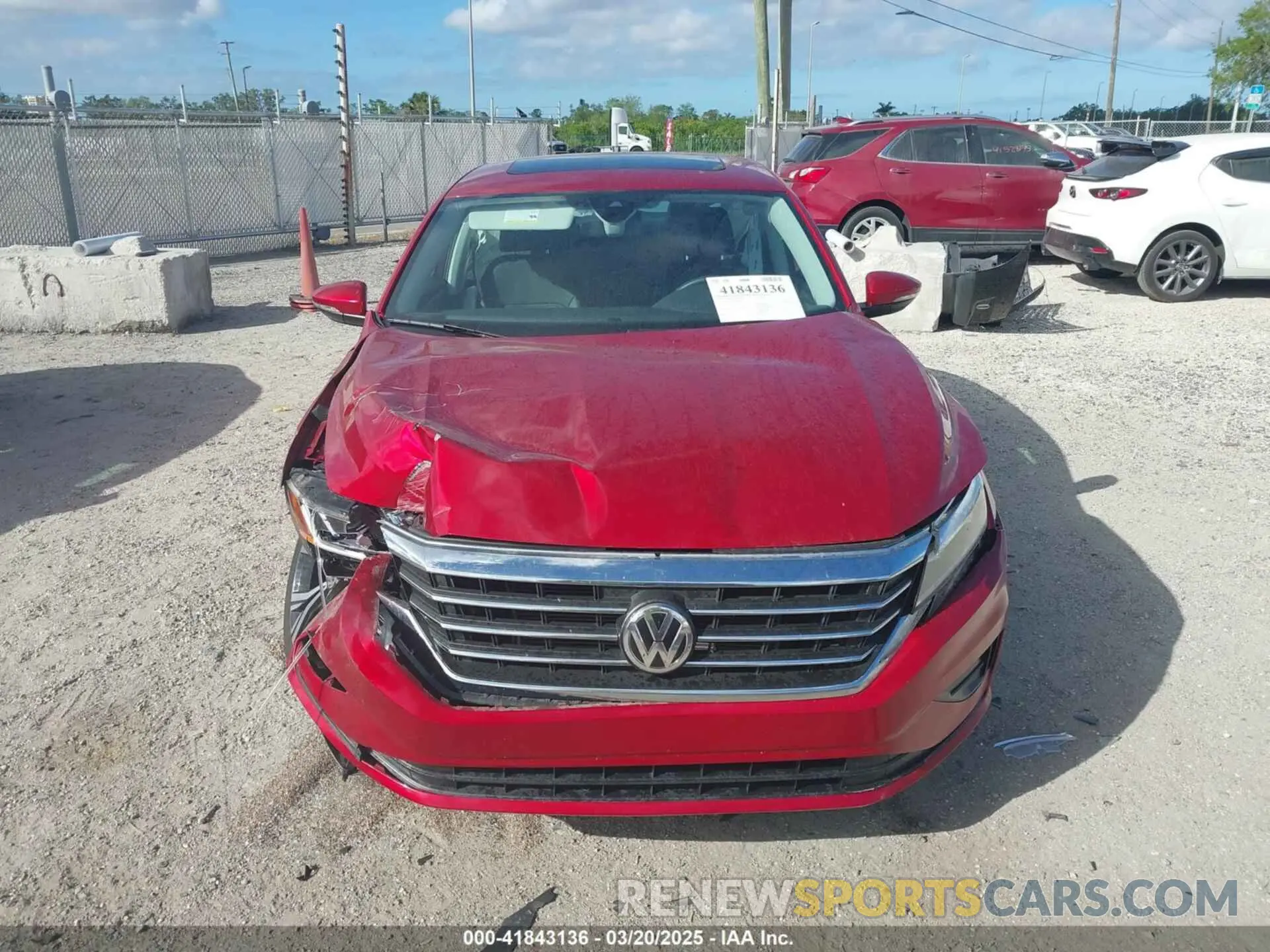11 Photograph of a damaged car 1VWSA7A30MC007748 VOLKSWAGEN PASSAT 2021
