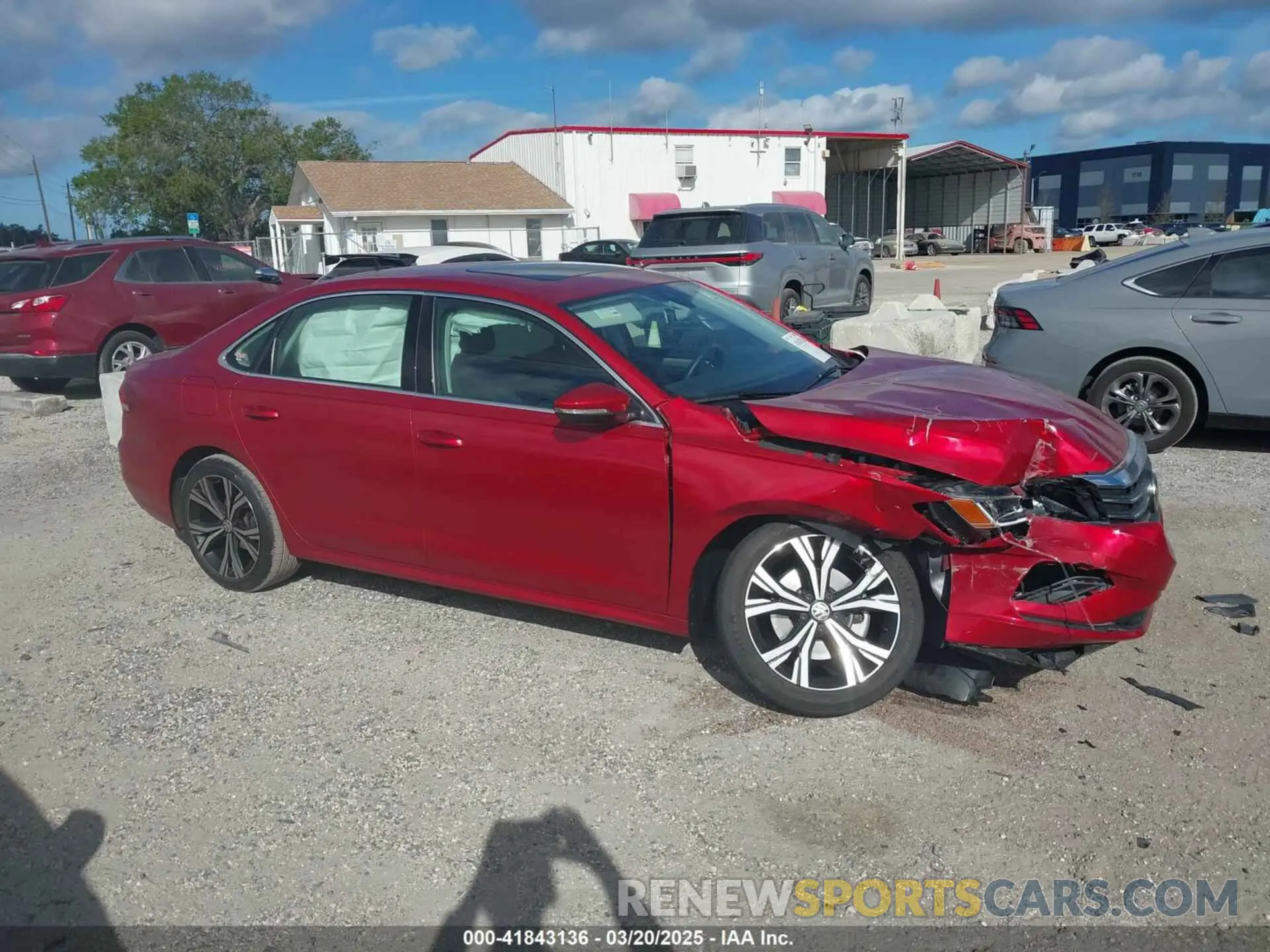12 Photograph of a damaged car 1VWSA7A30MC007748 VOLKSWAGEN PASSAT 2021