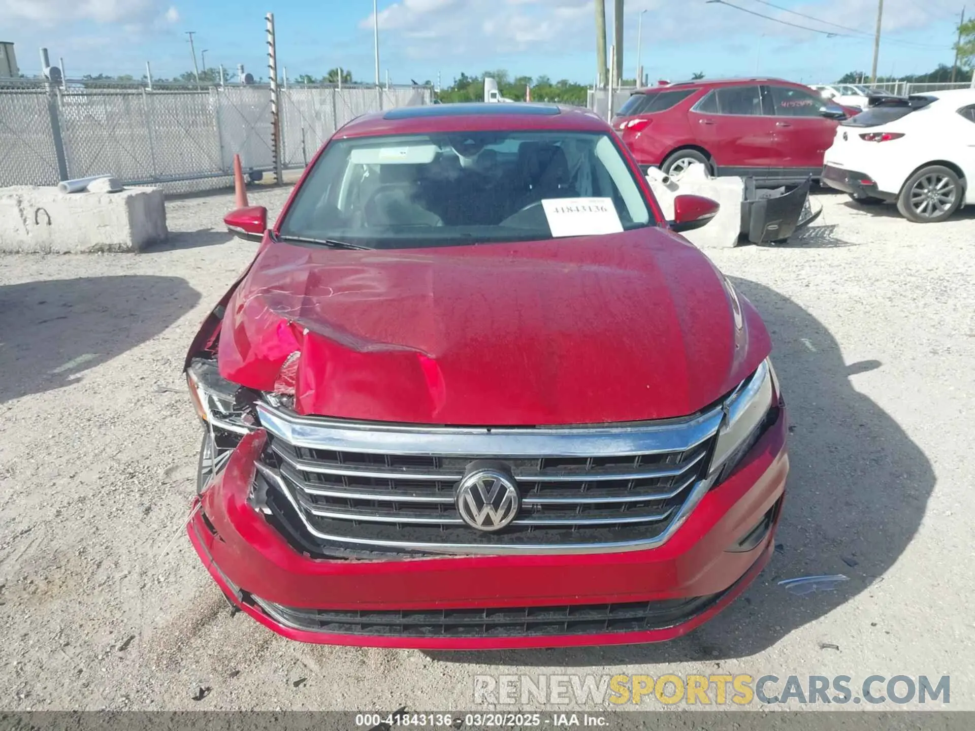 6 Photograph of a damaged car 1VWSA7A30MC007748 VOLKSWAGEN PASSAT 2021