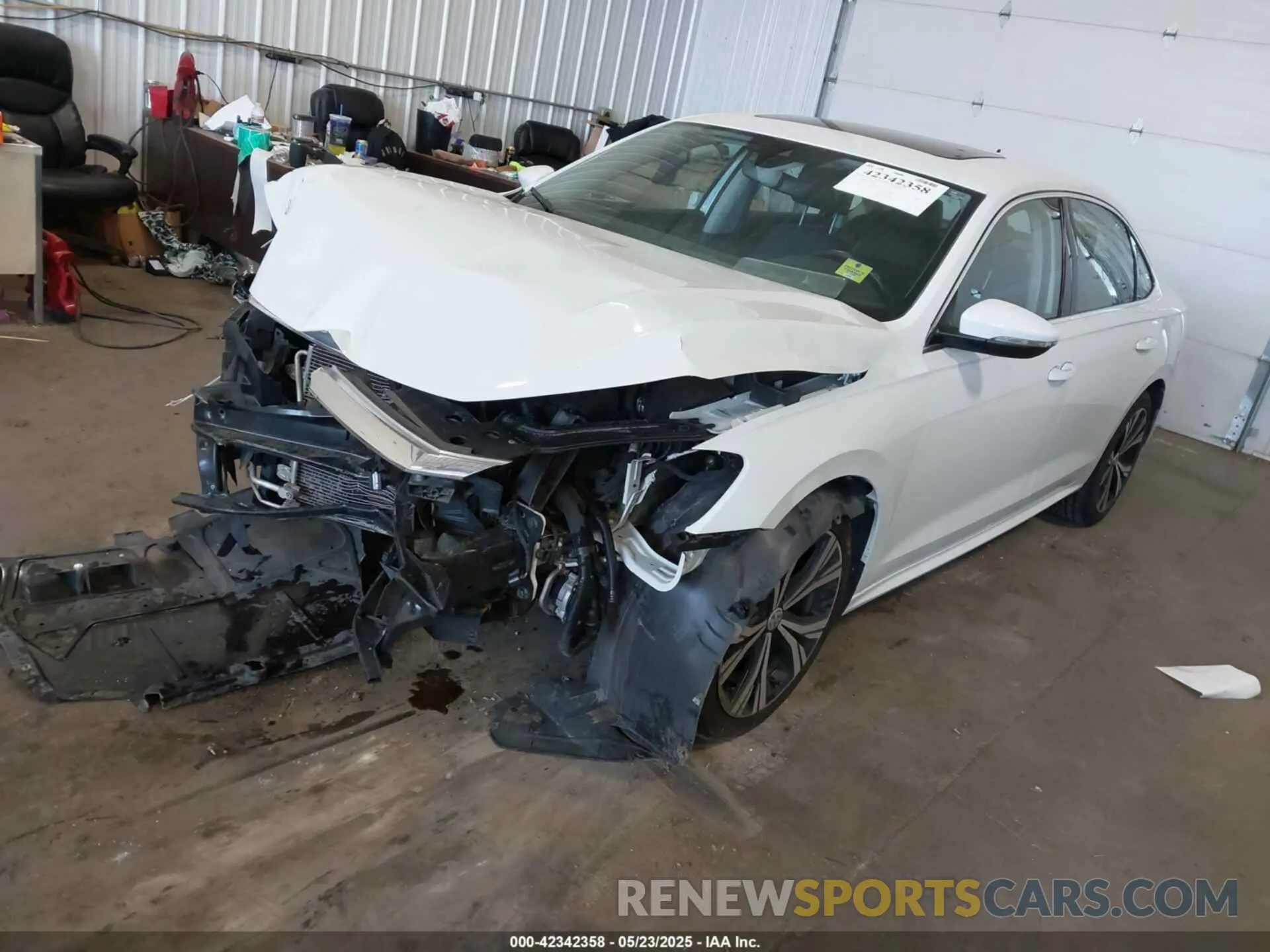 2 Photograph of a damaged car 1VWSA7A30MC014179 VOLKSWAGEN PASSAT 2021