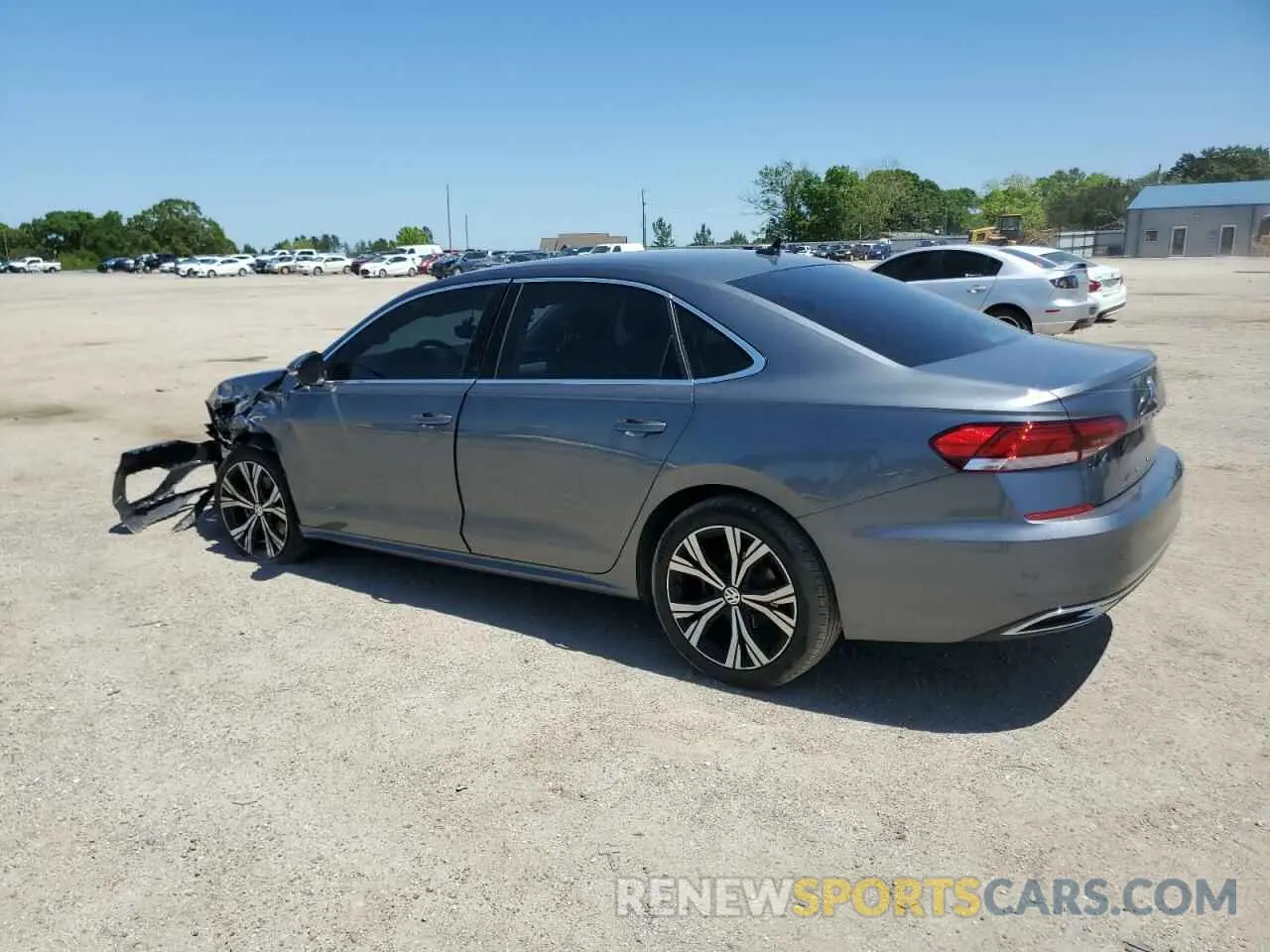 2 Photograph of a damaged car 1VWSA7A31MC015390 VOLKSWAGEN PASSAT 2021