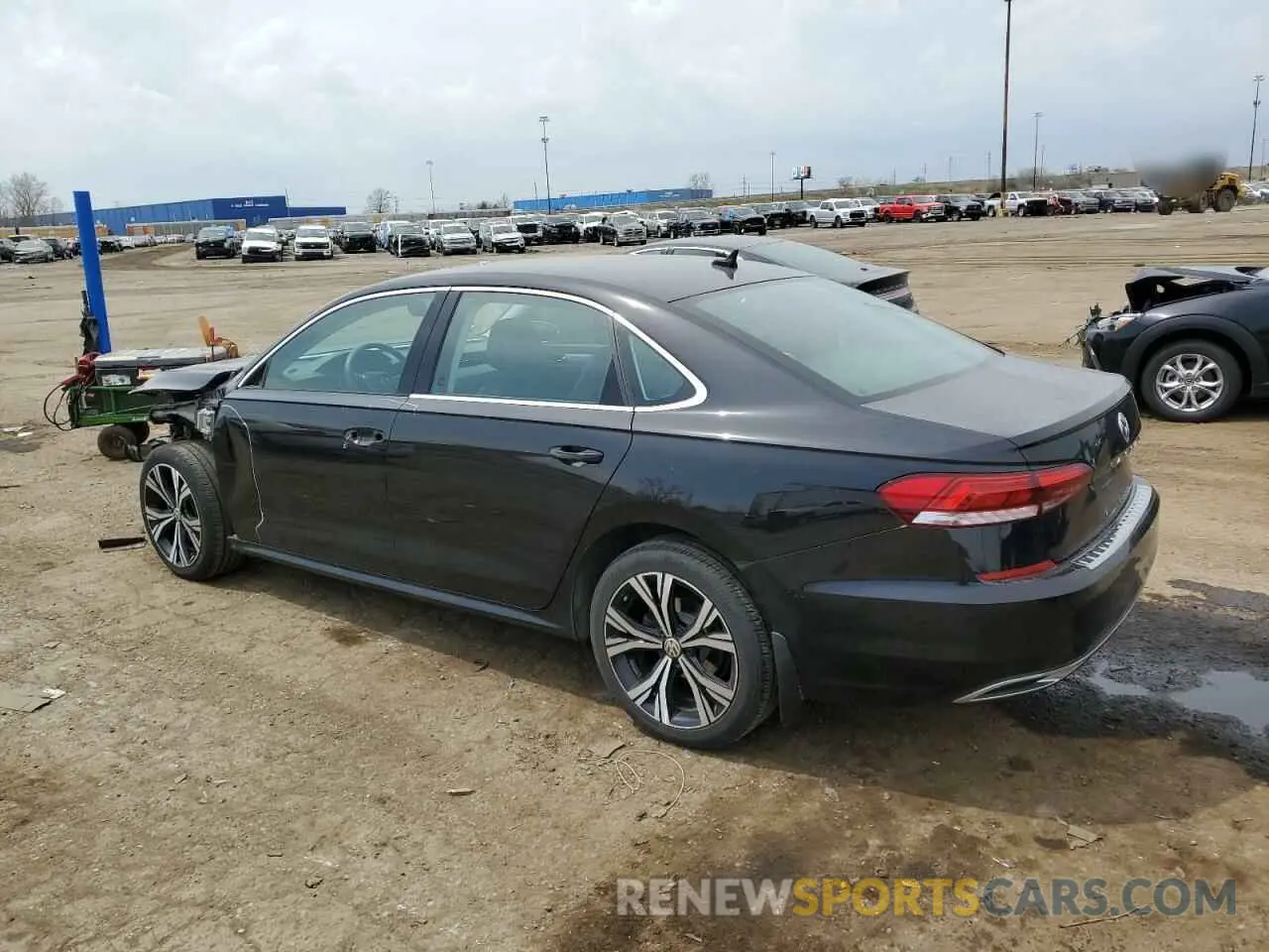 2 Photograph of a damaged car 1VWSA7A31MC016376 VOLKSWAGEN PASSAT 2021