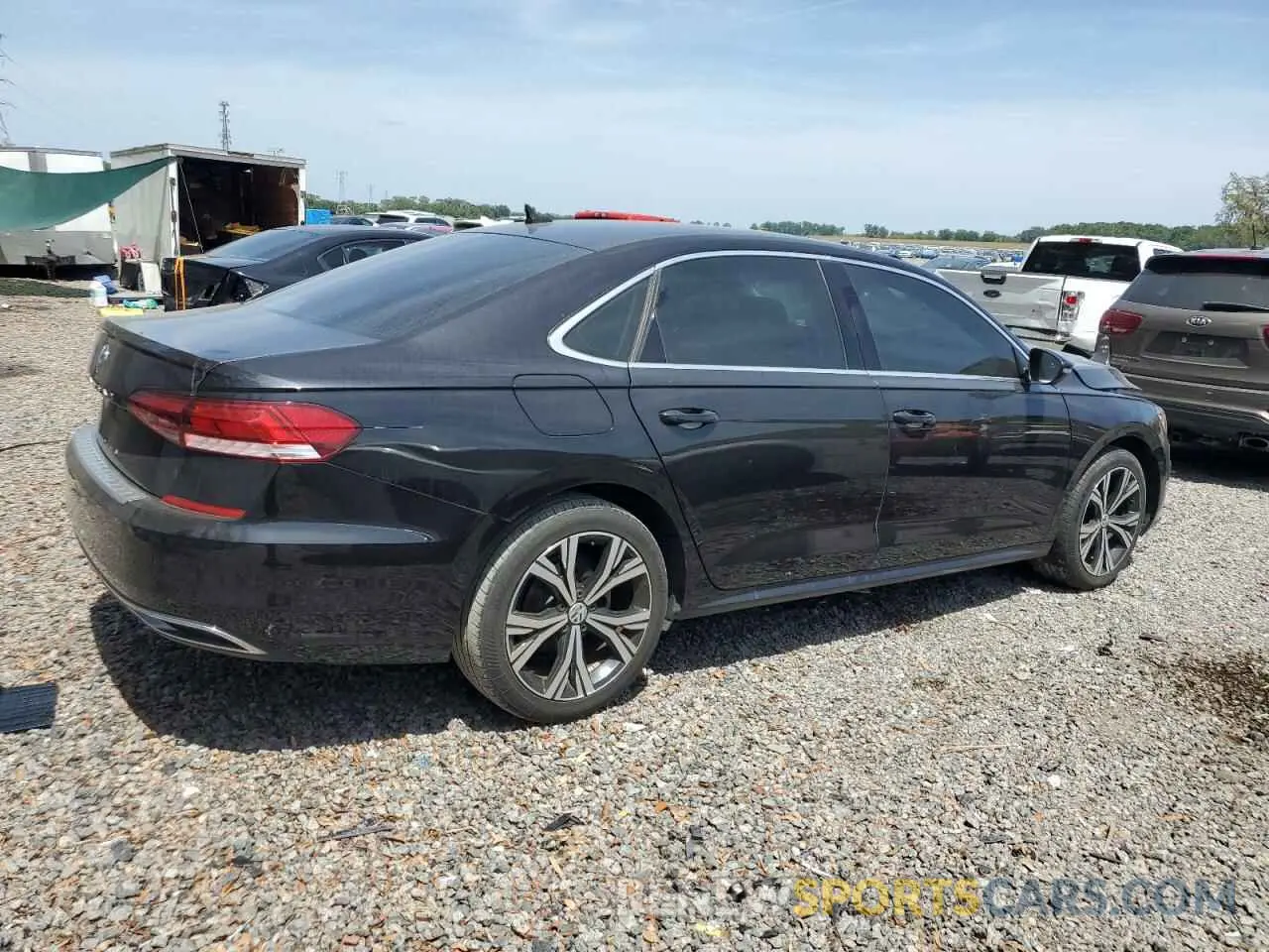3 Photograph of a damaged car 1VWSA7A32MC004771 VOLKSWAGEN PASSAT 2021
