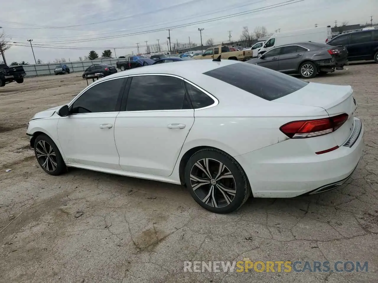 2 Photograph of a damaged car 1VWSA7A32MC009369 VOLKSWAGEN PASSAT 2021