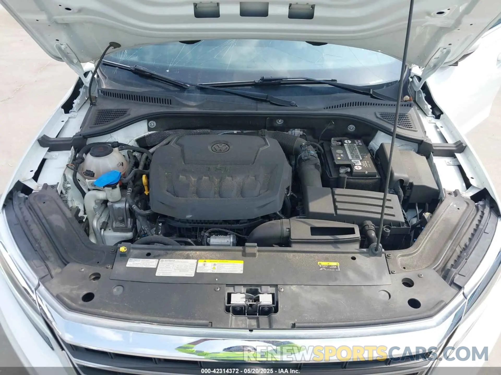 10 Photograph of a damaged car 1VWSA7A32MC014376 VOLKSWAGEN PASSAT 2021