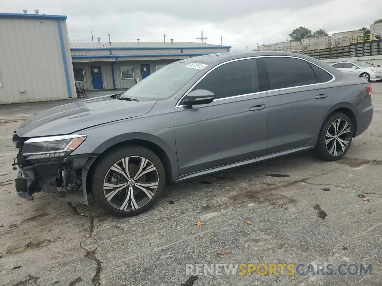 1 Photograph of a damaged car 1VWSA7A33MC002009 VOLKSWAGEN PASSAT 2021