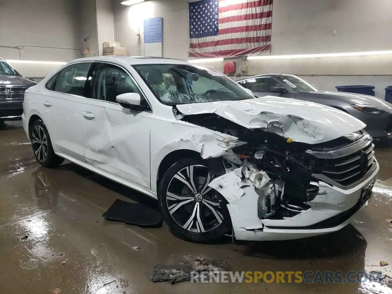 4 Photograph of a damaged car 1VWSA7A33MC002530 VOLKSWAGEN PASSAT 2021