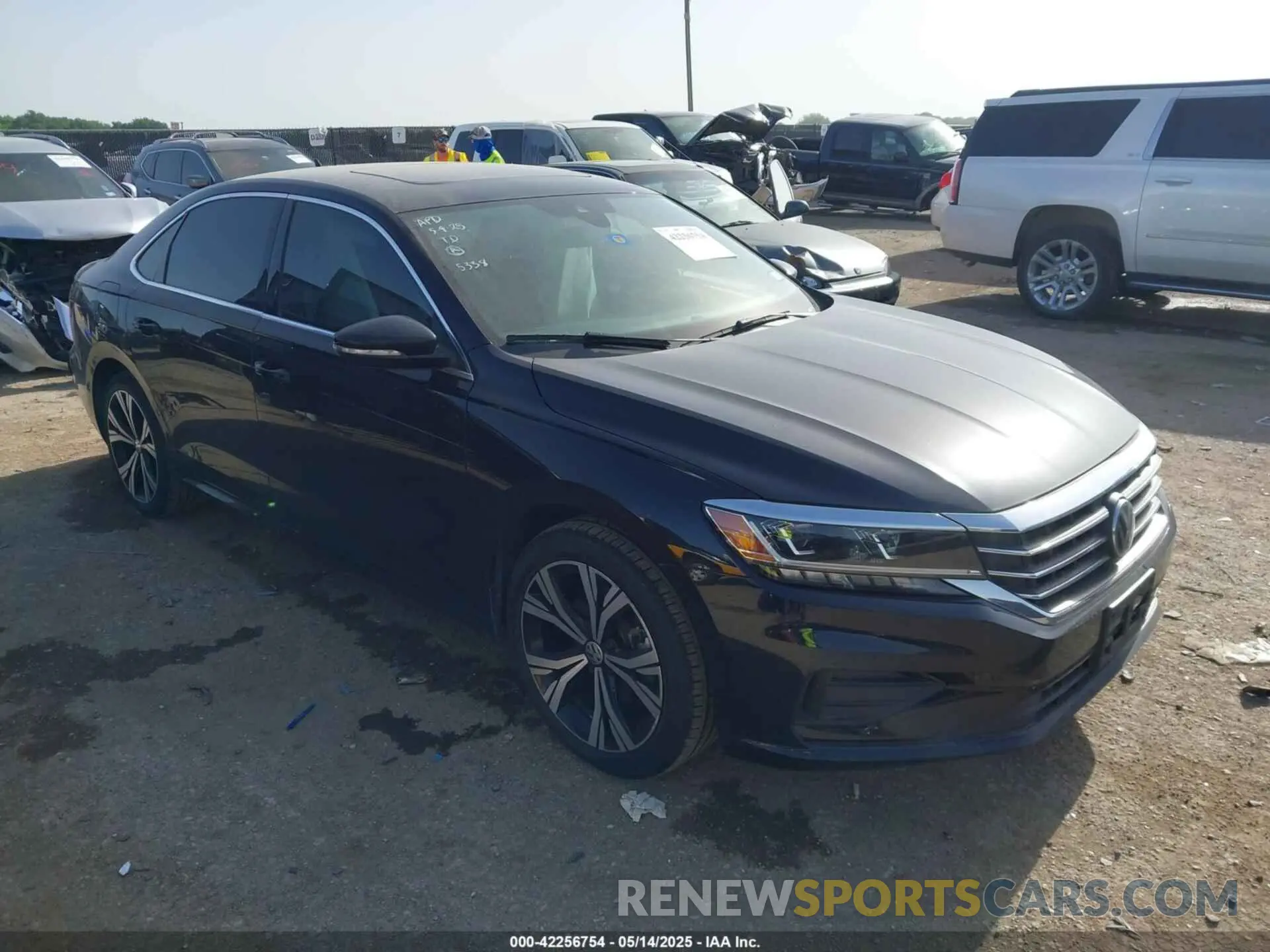 1 Photograph of a damaged car 1VWSA7A34MC005338 VOLKSWAGEN PASSAT 2021