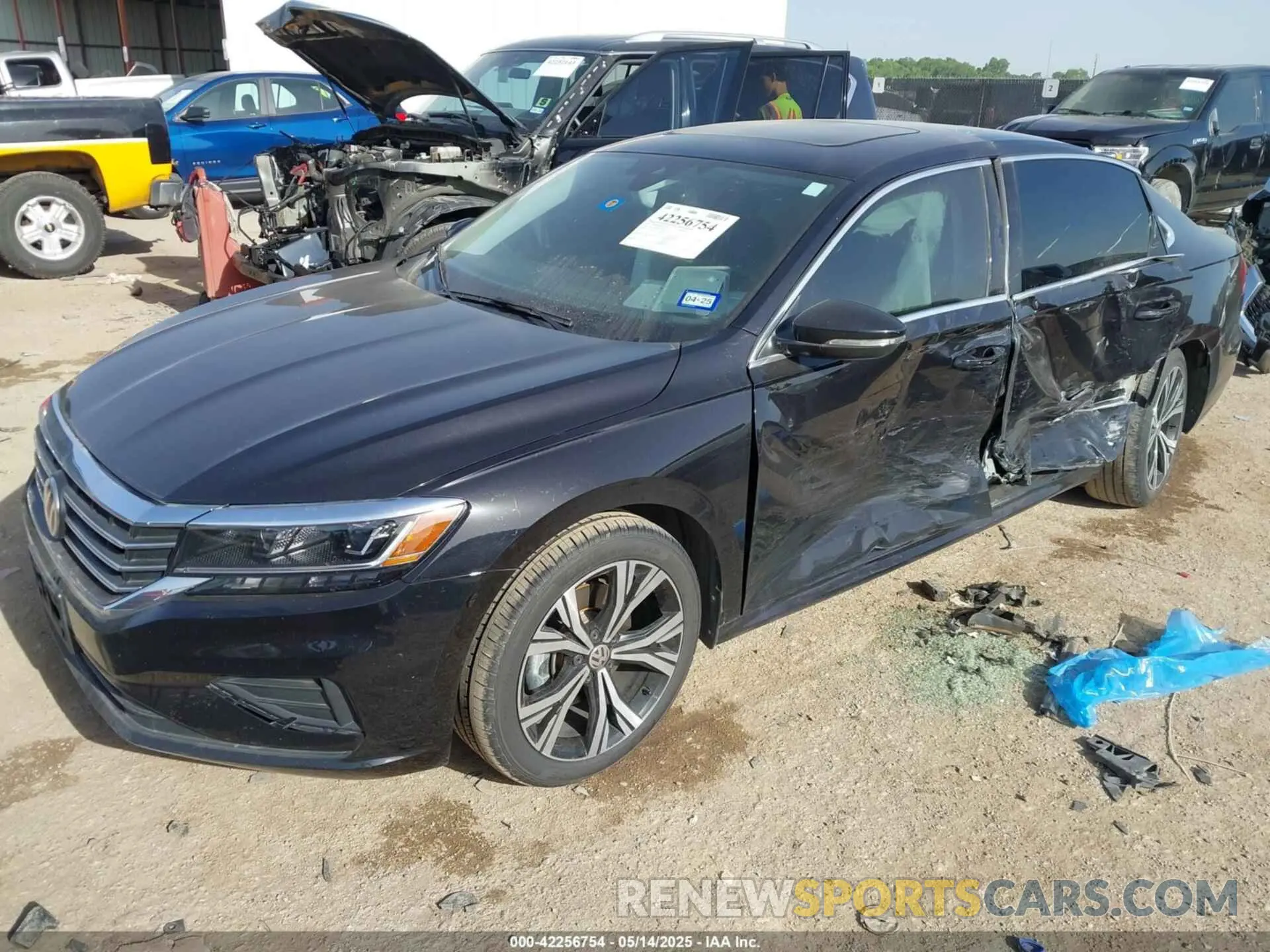 2 Photograph of a damaged car 1VWSA7A34MC005338 VOLKSWAGEN PASSAT 2021