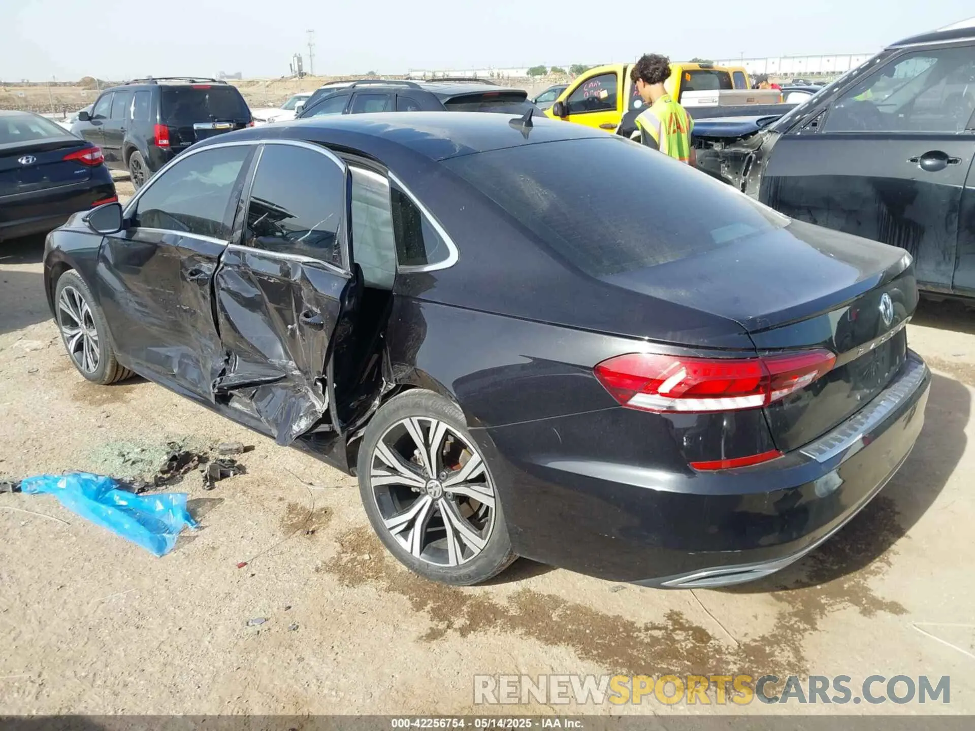 3 Photograph of a damaged car 1VWSA7A34MC005338 VOLKSWAGEN PASSAT 2021