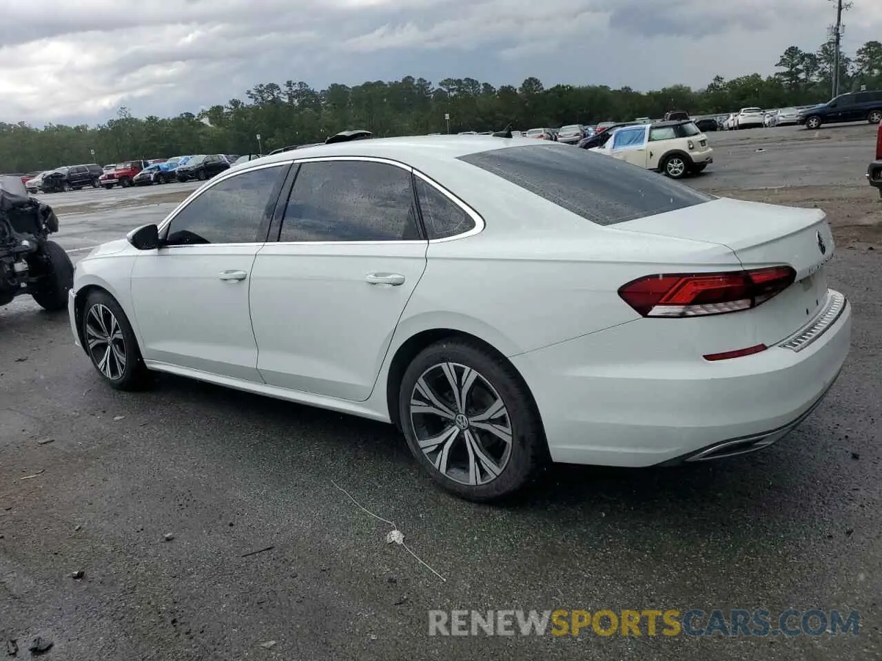 2 Photograph of a damaged car 1VWSA7A34MC010510 VOLKSWAGEN PASSAT 2021