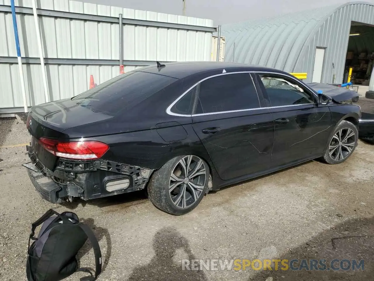 3 Photograph of a damaged car 1VWSA7A34MC010796 VOLKSWAGEN PASSAT 2021