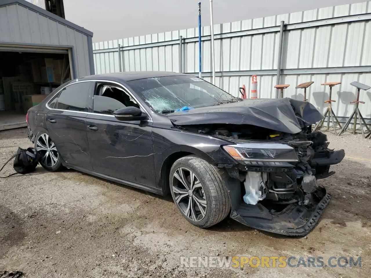 4 Photograph of a damaged car 1VWSA7A34MC010796 VOLKSWAGEN PASSAT 2021