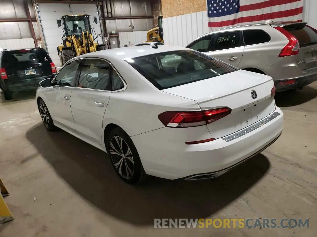 2 Photograph of a damaged car 1VWSA7A34MC011690 VOLKSWAGEN PASSAT 2021