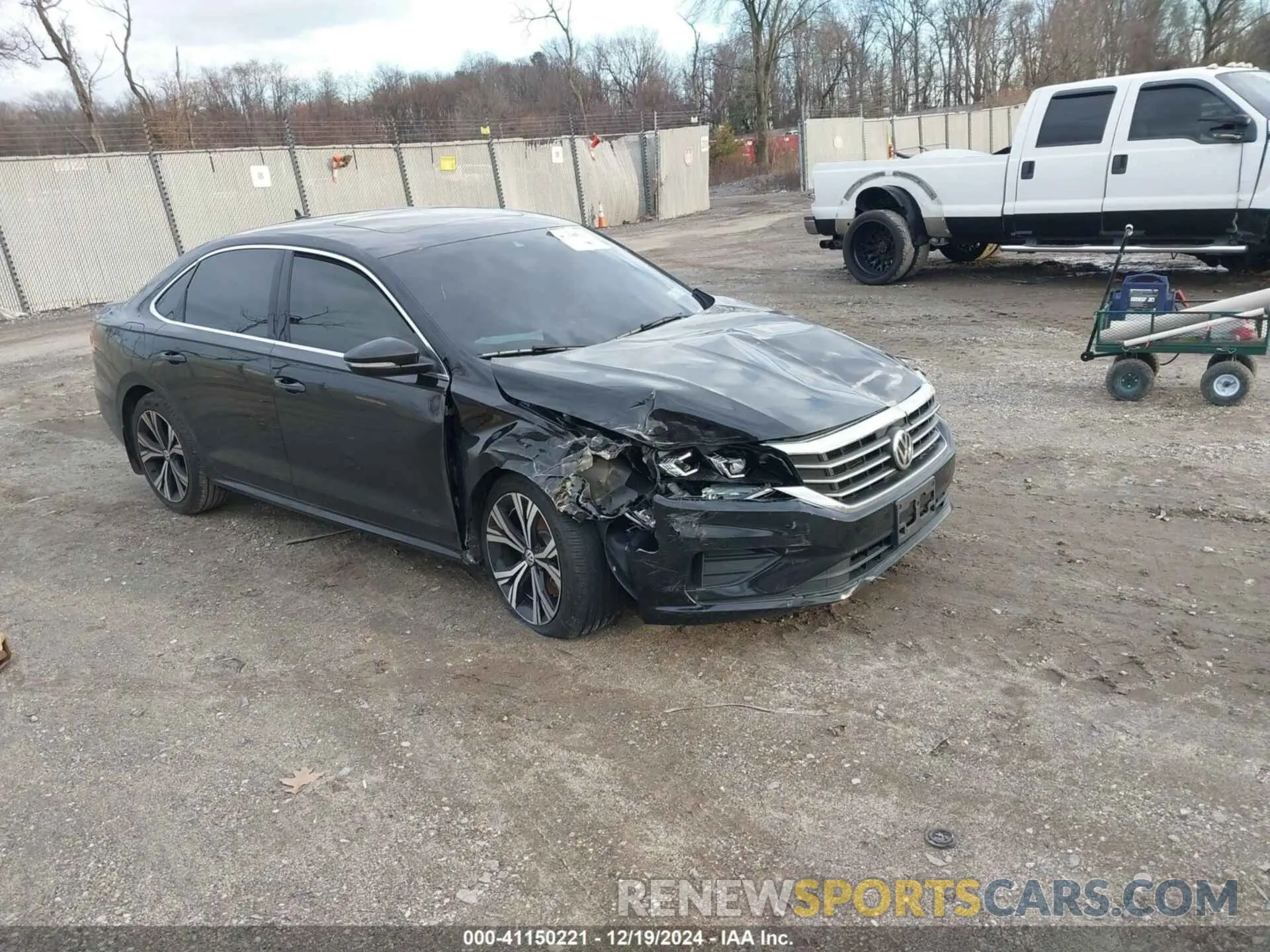 1 Photograph of a damaged car 1VWSA7A34MC019031 VOLKSWAGEN PASSAT 2021