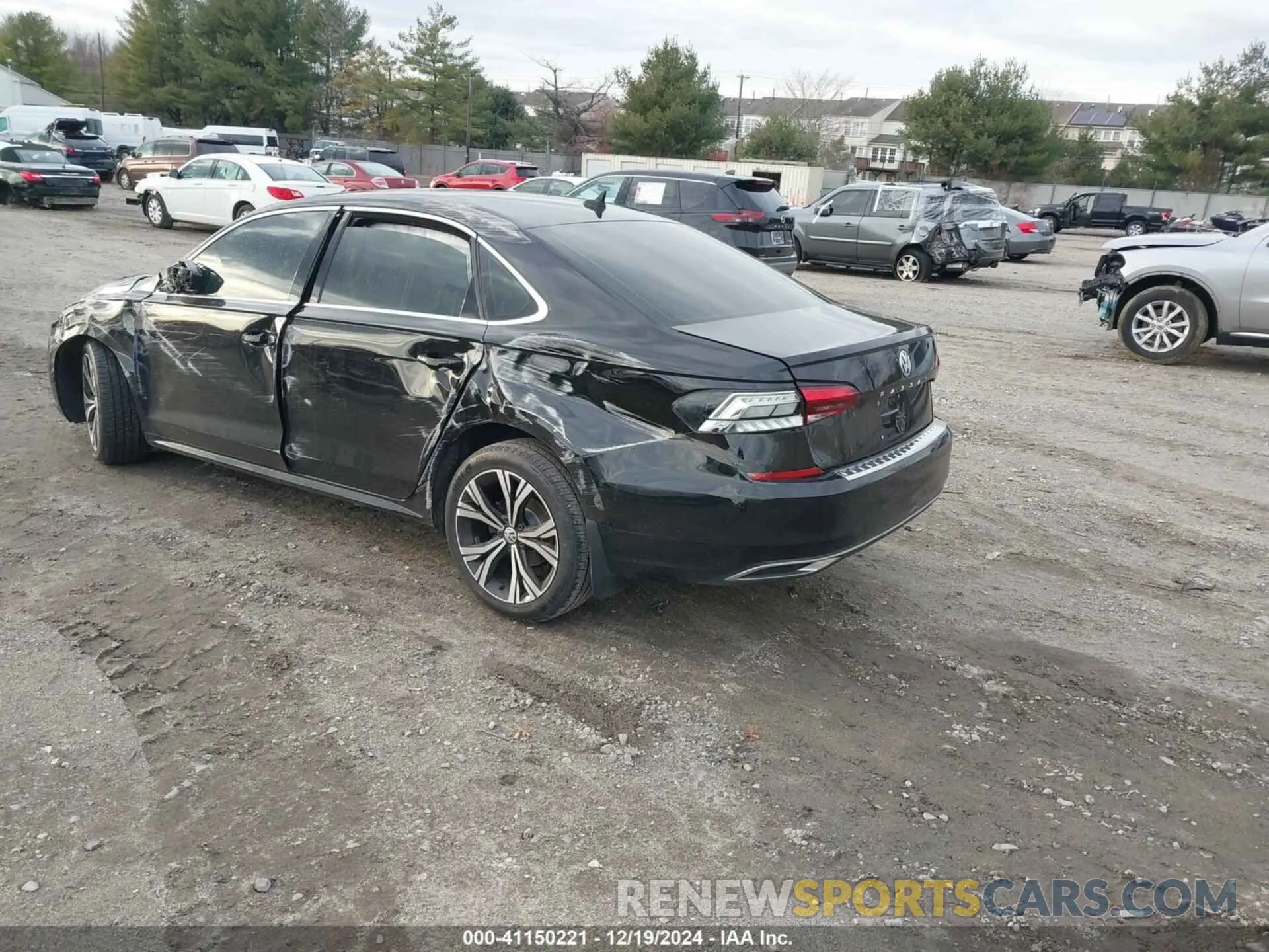 3 Photograph of a damaged car 1VWSA7A34MC019031 VOLKSWAGEN PASSAT 2021