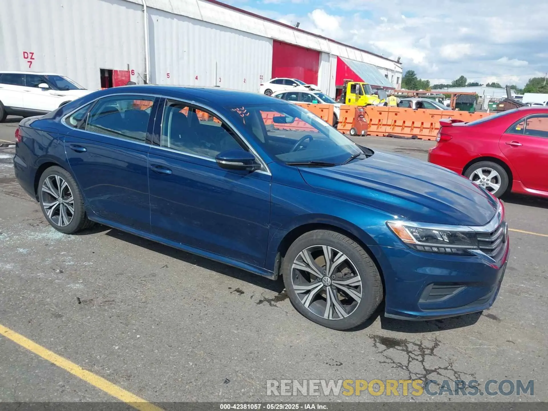 1 Photograph of a damaged car 1VWSA7A35MC002982 VOLKSWAGEN PASSAT 2021