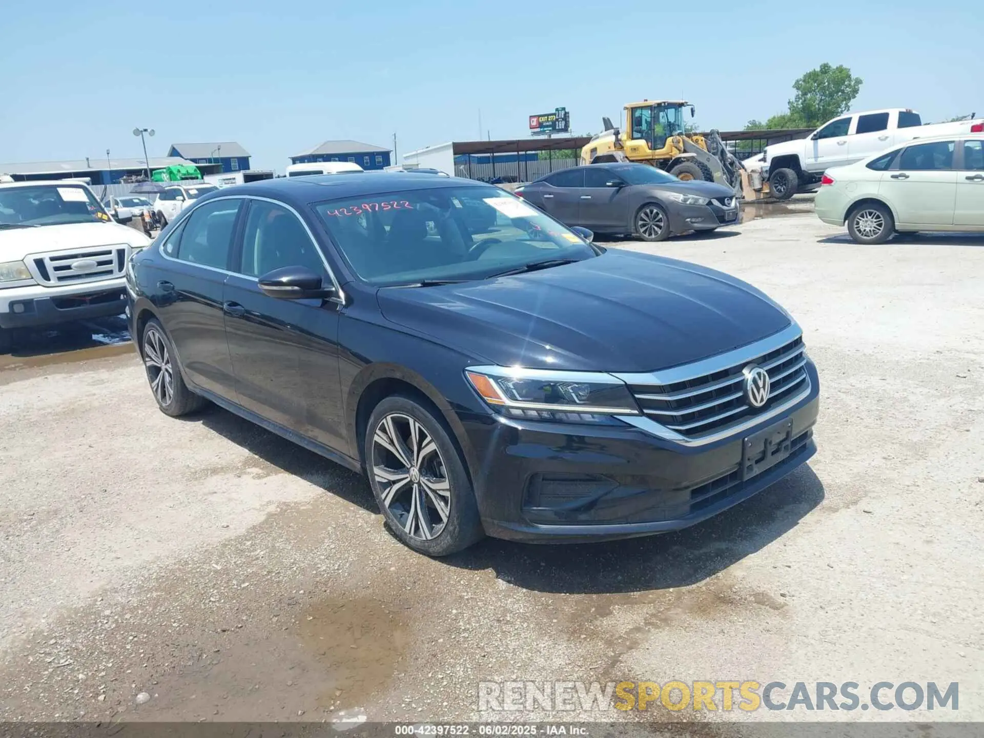 1 Photograph of a damaged car 1VWSA7A35MC009544 VOLKSWAGEN PASSAT 2021