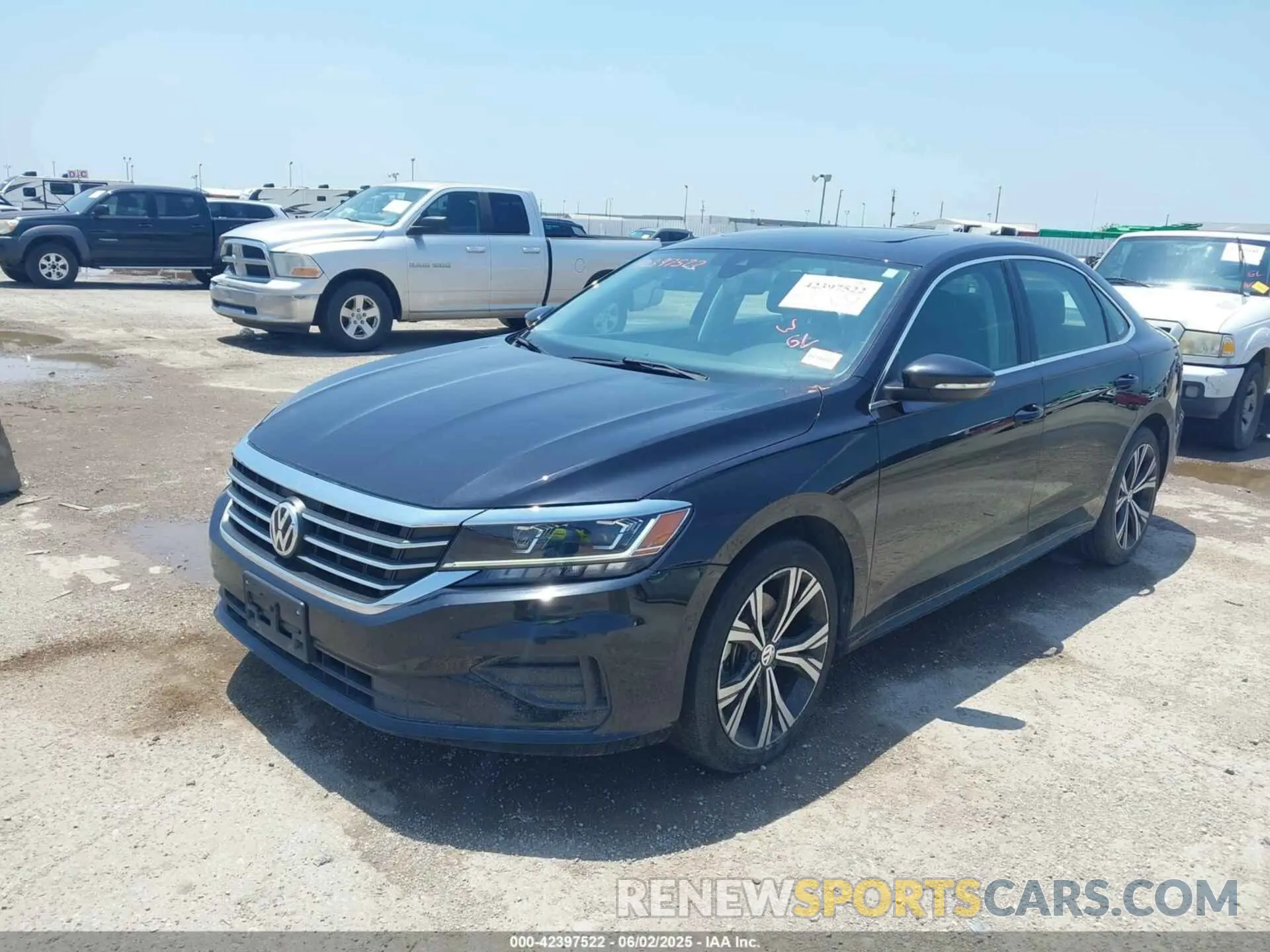2 Photograph of a damaged car 1VWSA7A35MC009544 VOLKSWAGEN PASSAT 2021