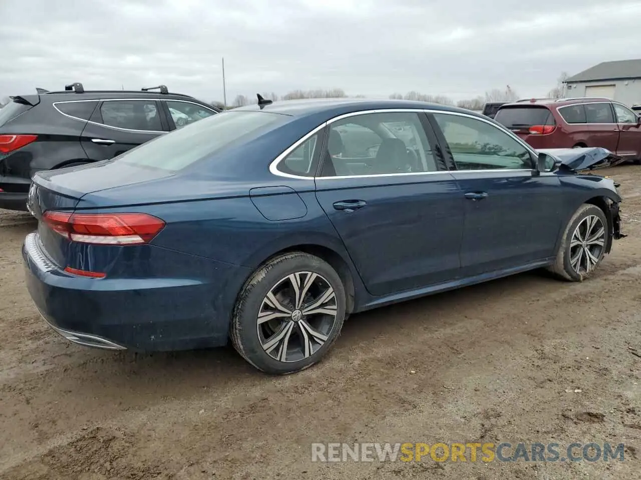 3 Photograph of a damaged car 1VWSA7A35MC012993 VOLKSWAGEN PASSAT 2021