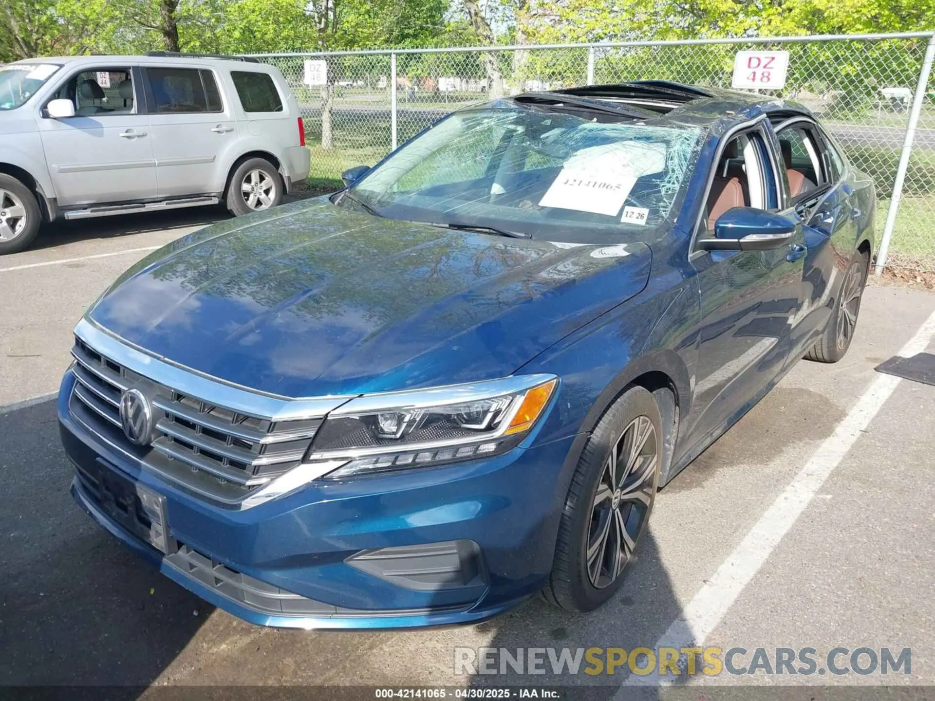 2 Photograph of a damaged car 1VWSA7A36MC010749 VOLKSWAGEN PASSAT 2021