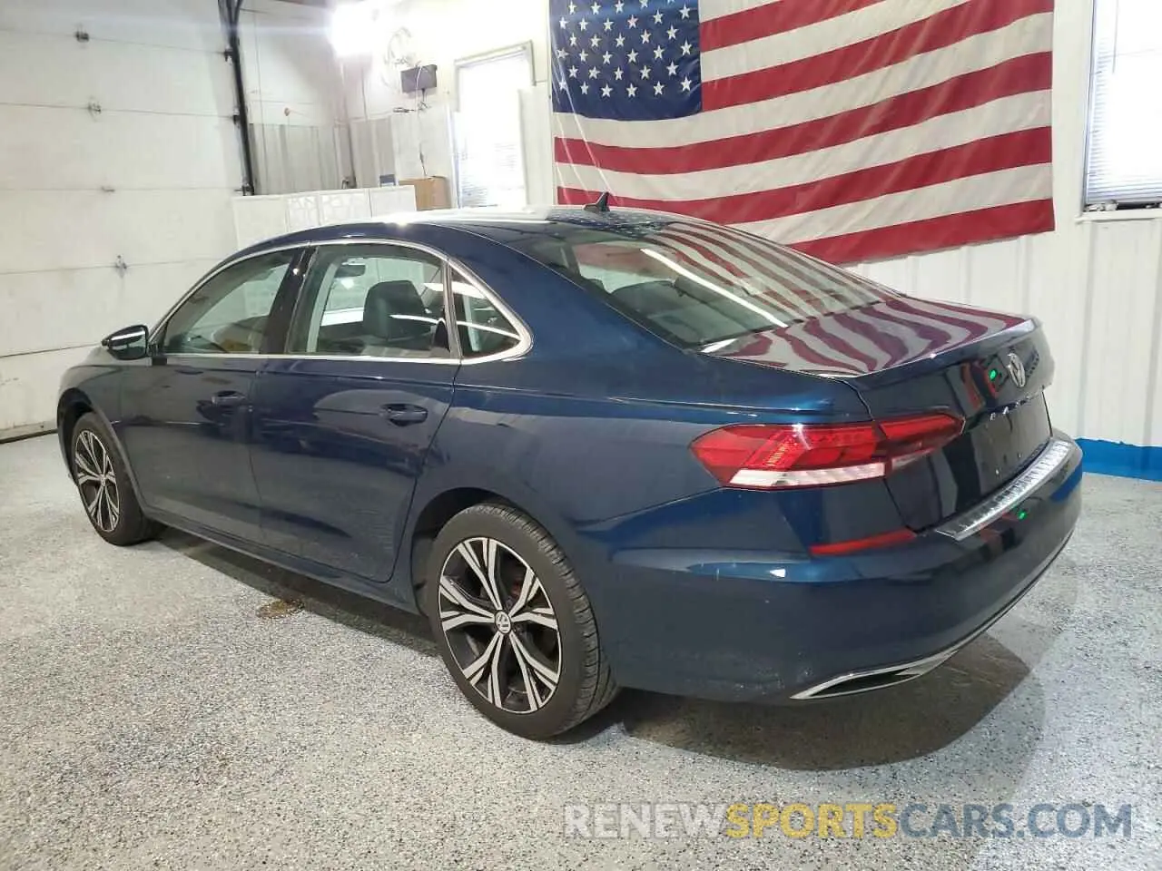 2 Photograph of a damaged car 1VWSA7A37MC000215 VOLKSWAGEN PASSAT 2021