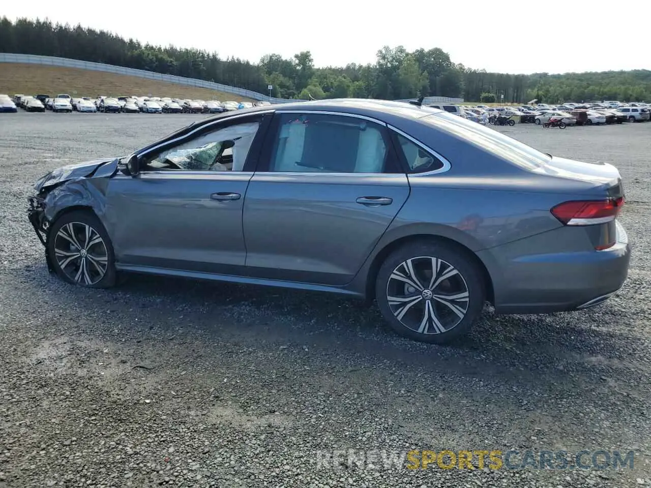 2 Photograph of a damaged car 1VWSA7A37MC009450 VOLKSWAGEN PASSAT 2021