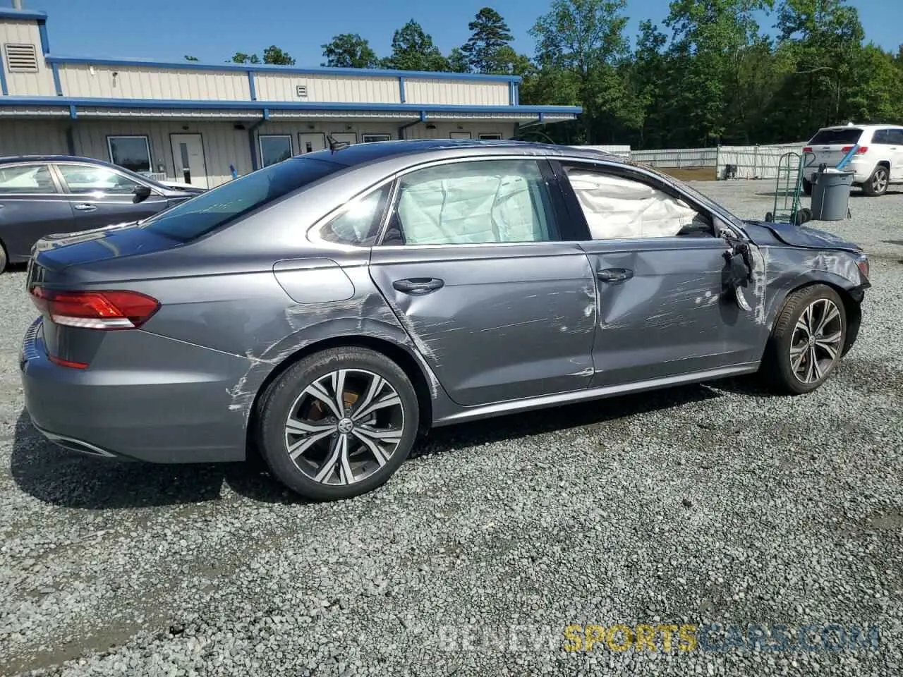3 Photograph of a damaged car 1VWSA7A37MC009450 VOLKSWAGEN PASSAT 2021