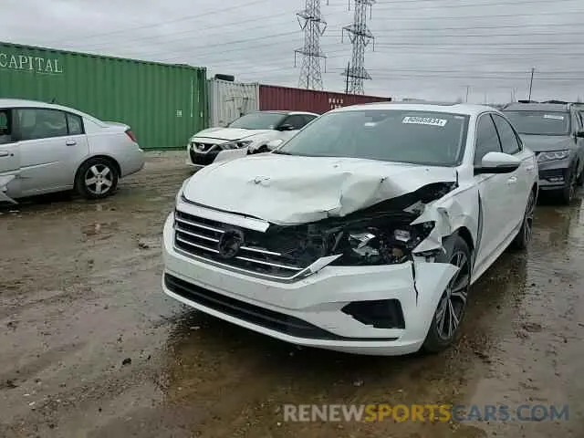 10 Photograph of a damaged car 1VWSA7A38MC006055 VOLKSWAGEN PASSAT 2021