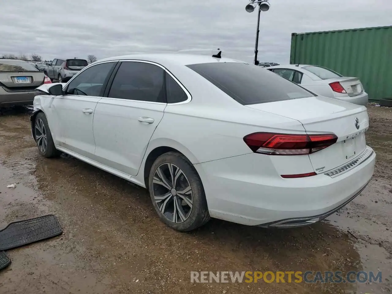 2 Photograph of a damaged car 1VWSA7A38MC006055 VOLKSWAGEN PASSAT 2021