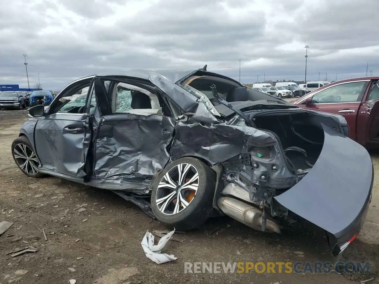 2 Photograph of a damaged car 1VWSA7A38MC014172 VOLKSWAGEN PASSAT 2021