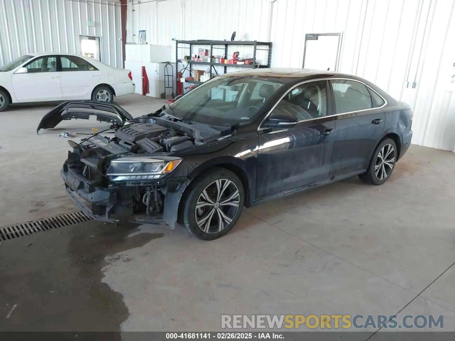 2 Photograph of a damaged car 1VWSA7A39MC001172 VOLKSWAGEN PASSAT 2021