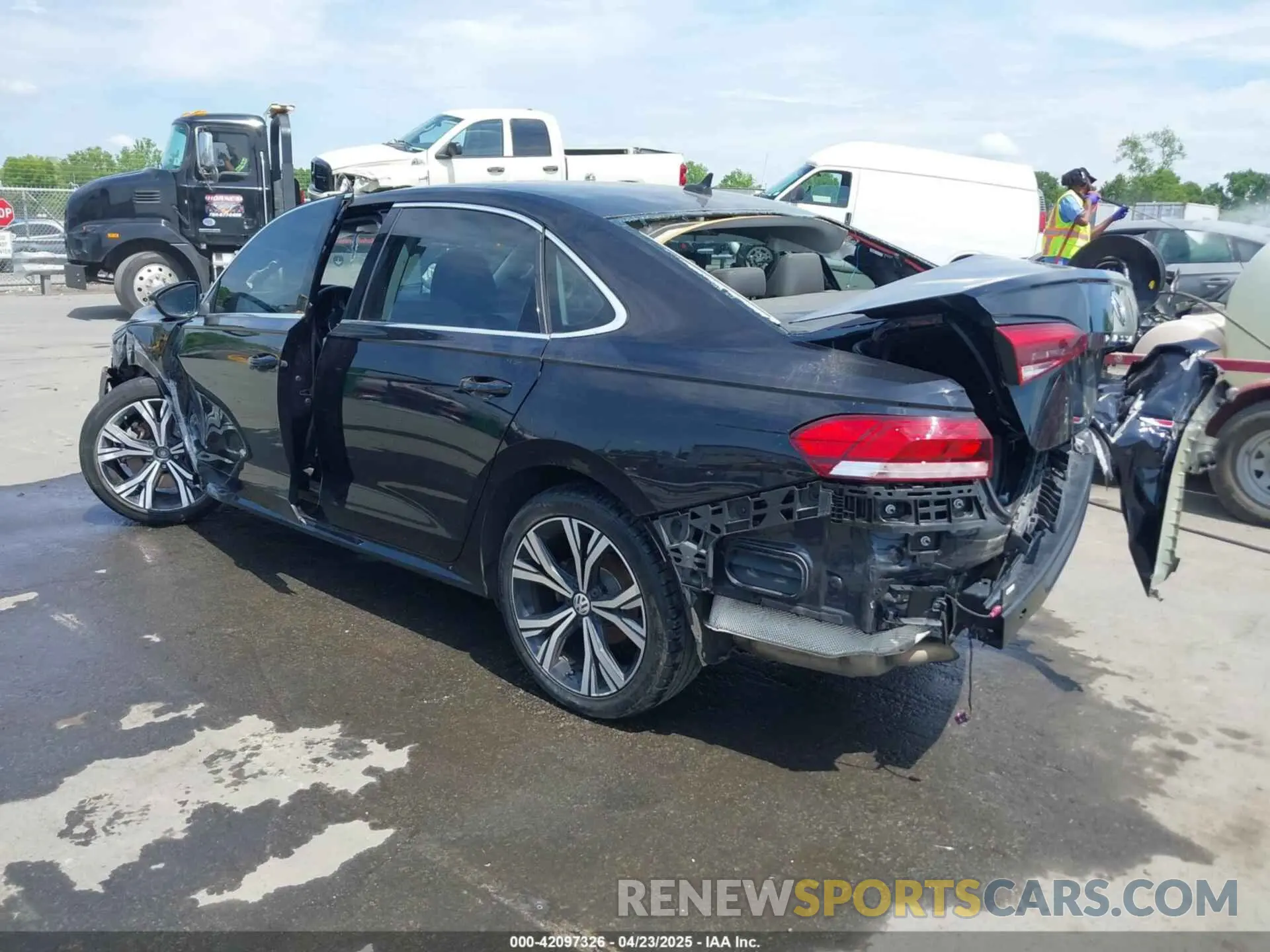 3 Photograph of a damaged car 1VWSA7A39MC002421 VOLKSWAGEN PASSAT 2021