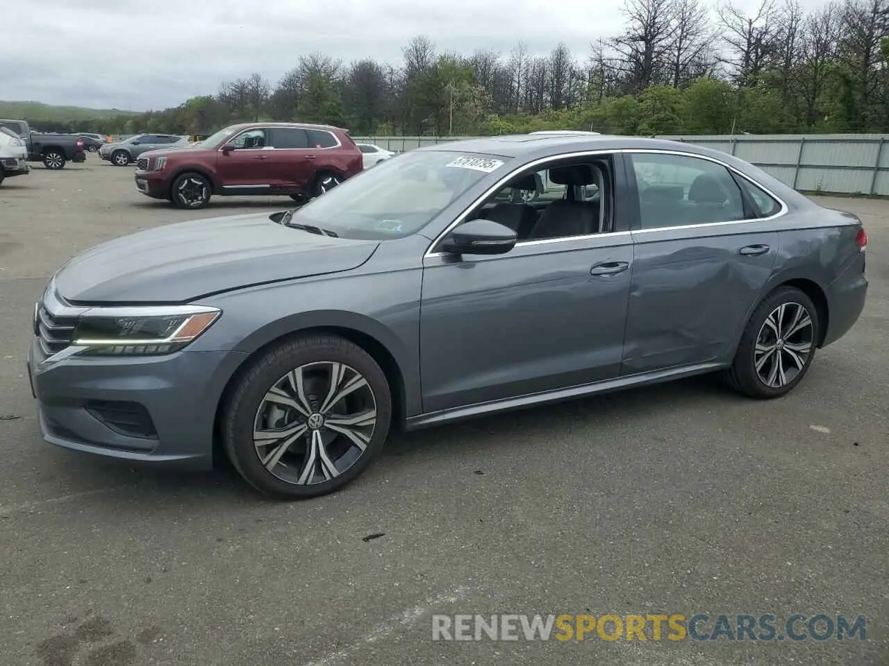 1 Photograph of a damaged car 1VWSA7A39MC003620 VOLKSWAGEN PASSAT 2021