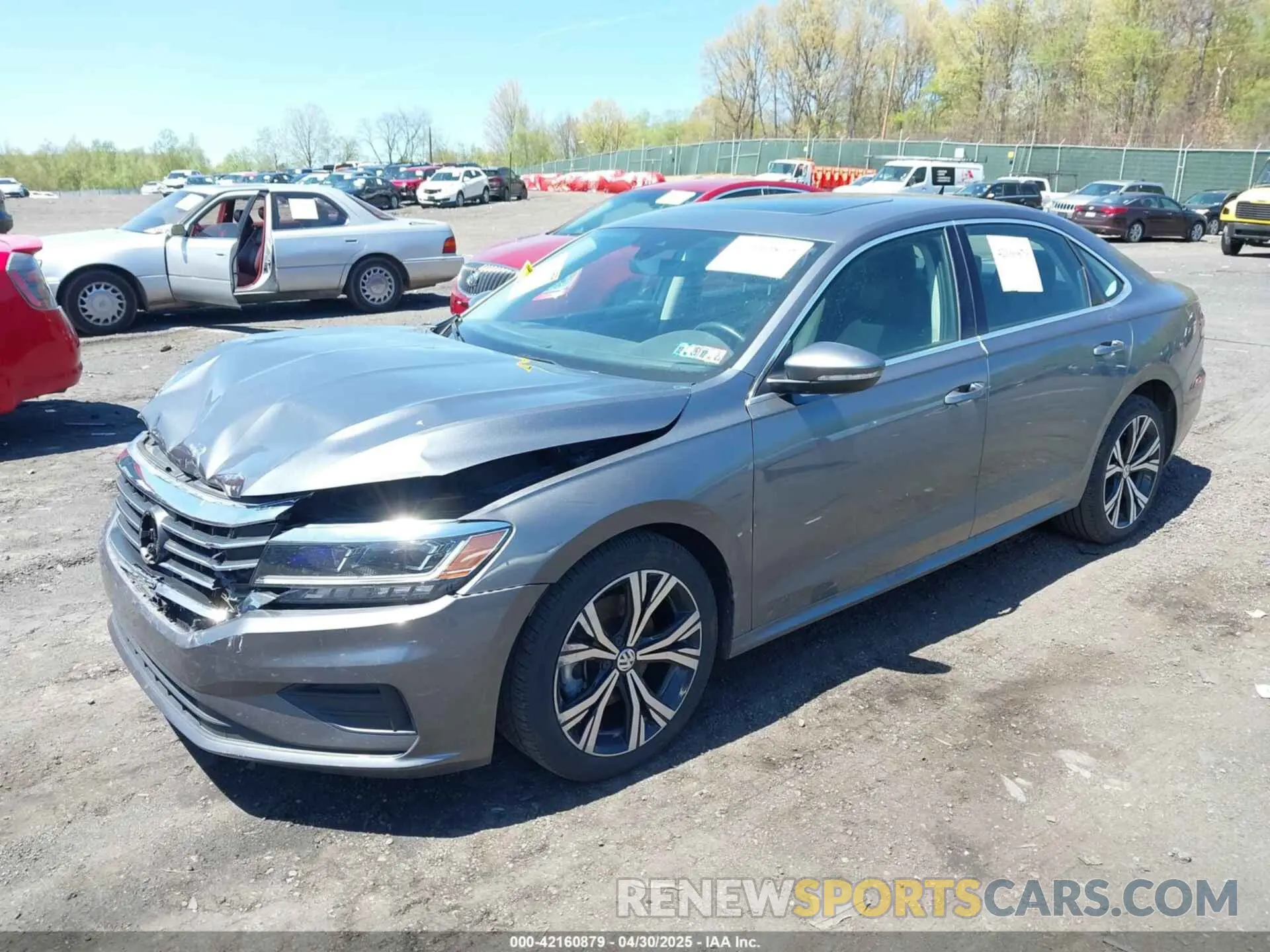 2 Photograph of a damaged car 1VWSA7A39MC011507 VOLKSWAGEN PASSAT 2021