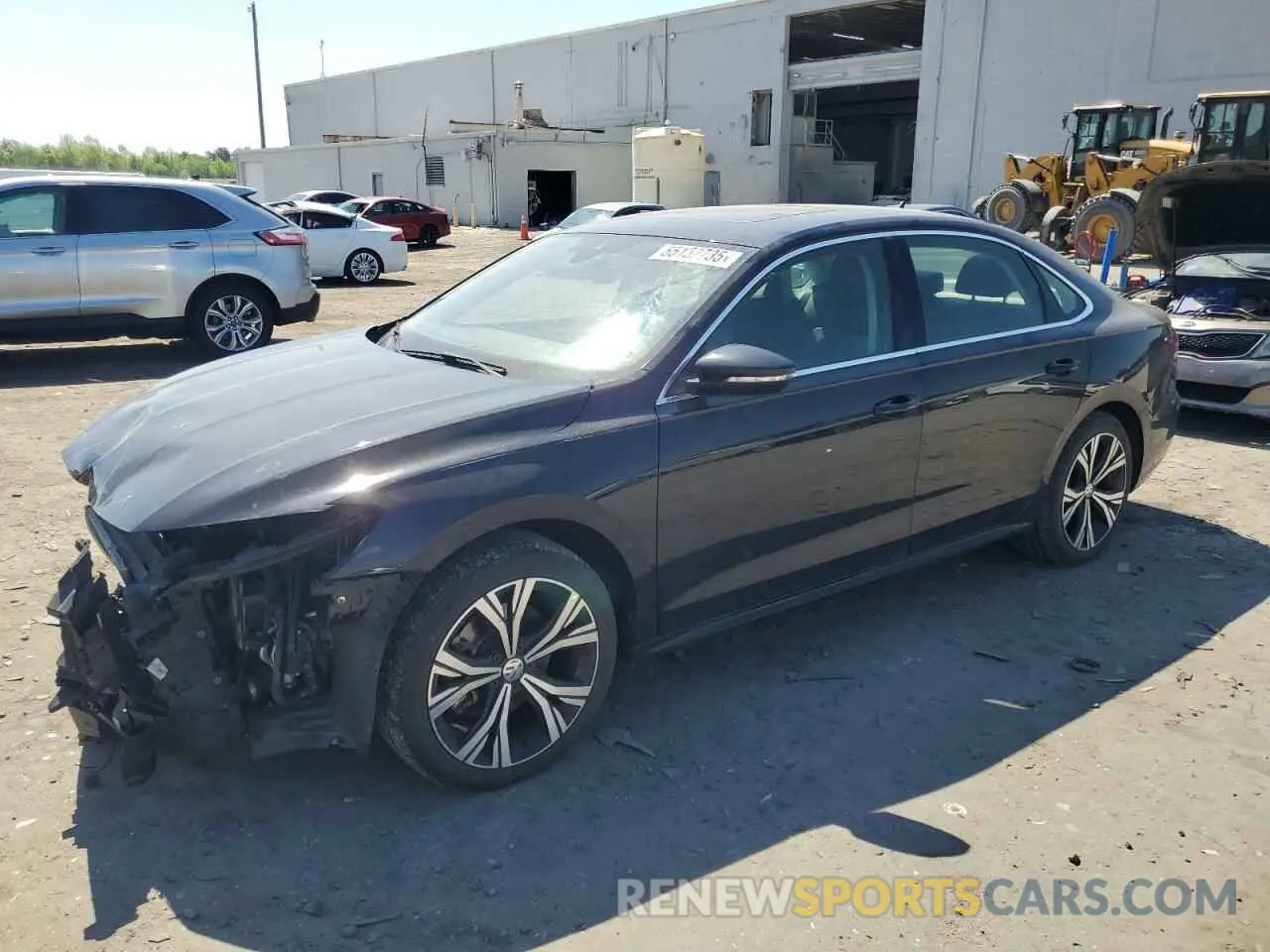 1 Photograph of a damaged car 1VWSA7A39MC017601 VOLKSWAGEN PASSAT 2021