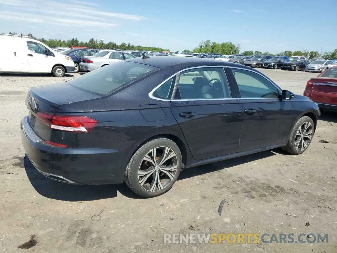 3 Photograph of a damaged car 1VWSA7A39MC017601 VOLKSWAGEN PASSAT 2021